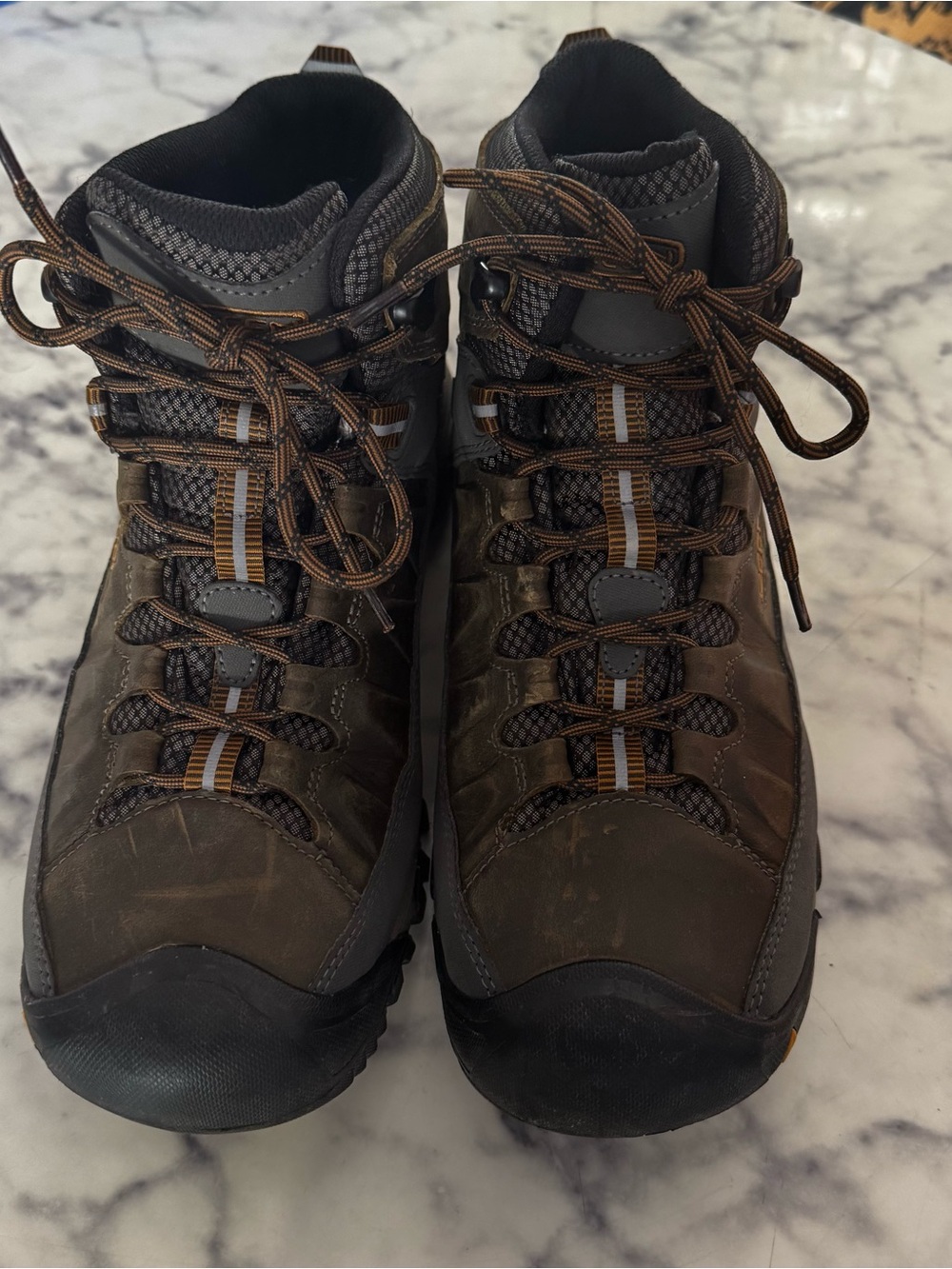 KEEN TARGHEE III MEN'S MID WATERPROOF HIKING BOOT - sz 10.5 - Picture 4 of 6